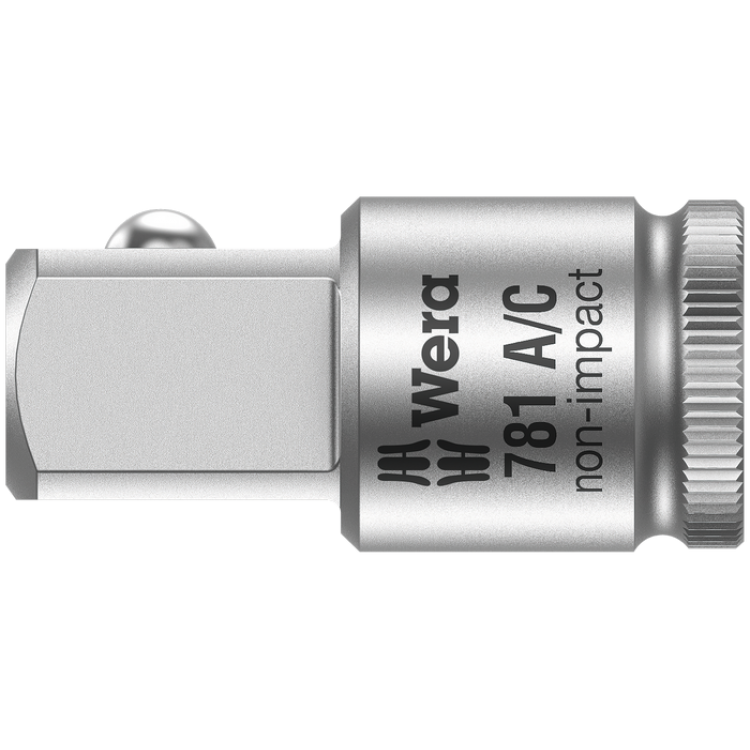 Адаптер WERA з 1/4" на 1/2", для торцевих головок 781 А, 05042671001