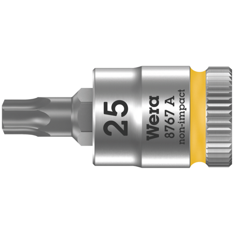 Викруткова головка 8767 A TORX®, Zyklop з приводом 1/4", TX 25×28.0 мм, 05003392001
