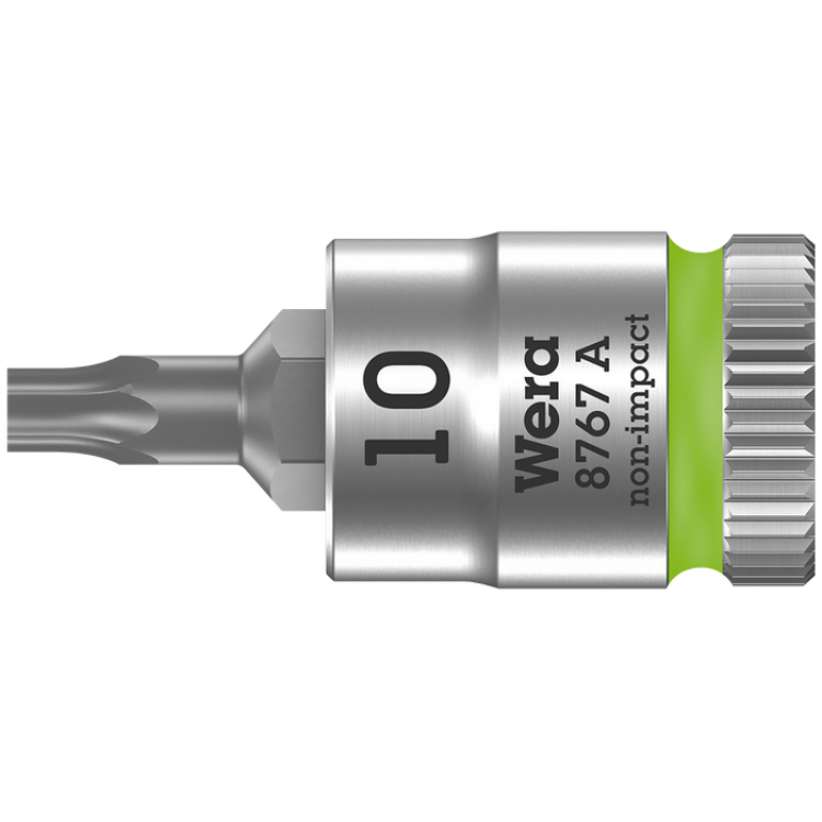 Викруткова головка 8767 A TORX®, Zyklop з приводом 1/4", TX10×28.0 мм, 05003390001