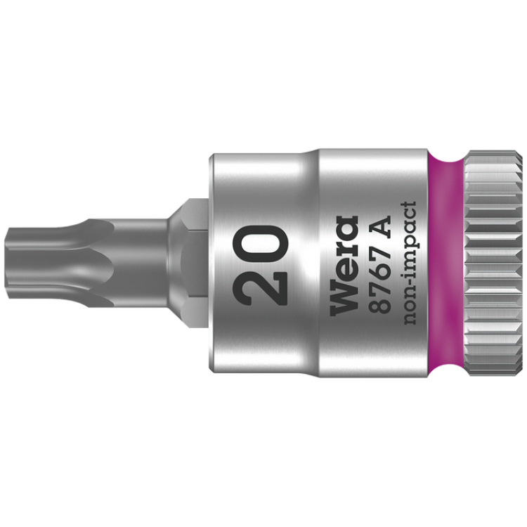 Викруткова головка 8767 A TORX®, Zyklop з приводом 1/4", TX 20×28.0 мм, 05003391001