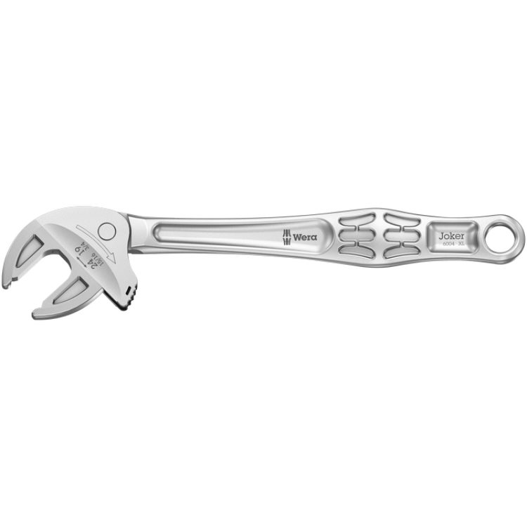 Ріжковий ключ WERA 6004 Joker XL з автоналаштуванням, 19-24 або 3/4"-15/16"×256мм, 05020104001