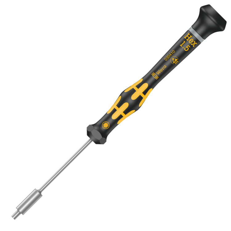 Торцева викрутка 1569 ESD Kraftform Micro, 1,8x60мм, 05030411001