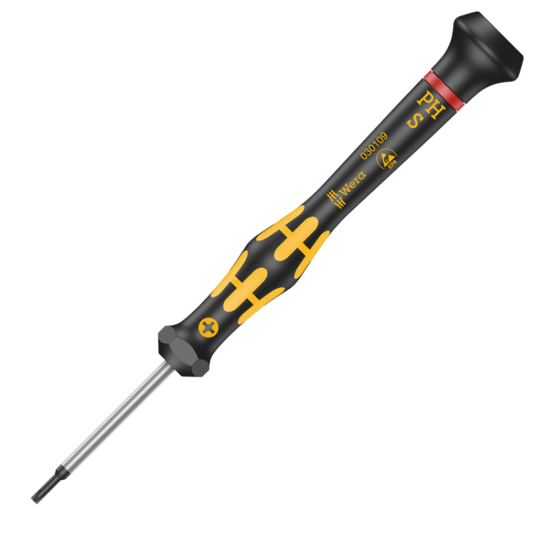 Викрутка Kraftform Micro 1550 PH/S ESD, #01x40мм, 05030109001