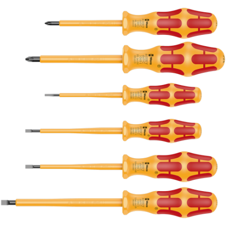 Набір викруток Wera Kraftform 1060 i/1065 i/6 VDE , 6 викруток, 05051576001
