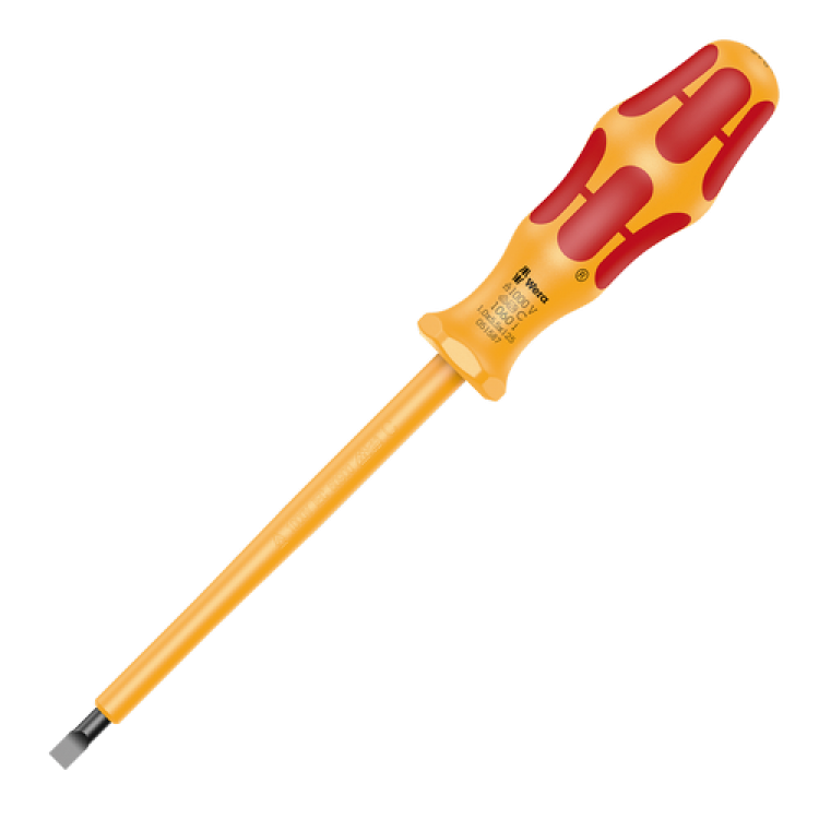 Ізольована шліцева викрутка Wera Kraftform 1060 i VDE, 05051587001, 1.0х5.5х125мм
