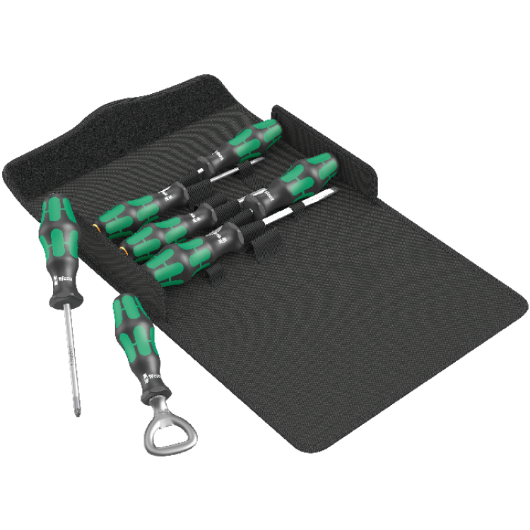 Набір викруток WERA Kraftform Plus 300/7 Set 3, 05105625001