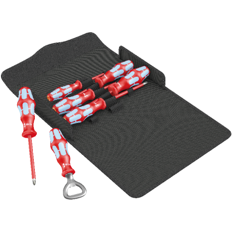 Набір викруток WERA Kraftform 3100 i/7 Set 1, з нержавіючої сталі, 05022750001
