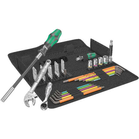 Набір інструментів WERA Kraftform Kompakt F 1, для виготовлення вікон, 05134013001