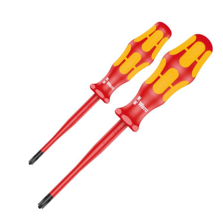Набір викруток Kraftform Plus серія 100, 160iS PZ/S# 1 + 2, з завуженим стрижнем, 05006470001