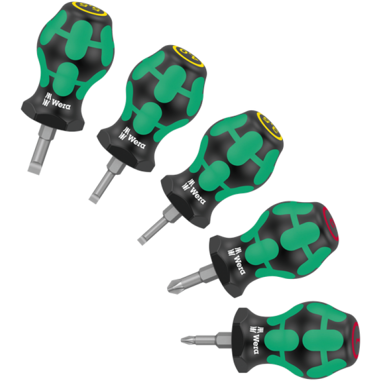 Набір коротких викруток WERA, Stubby Set 1, 05008870001