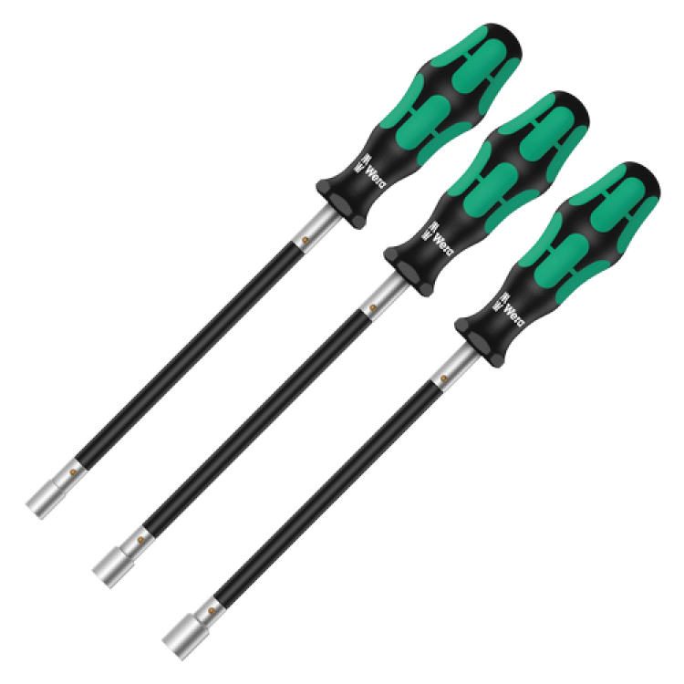 Набір викруток з гнучким стрижнем WERA 391/3, 05135311001
