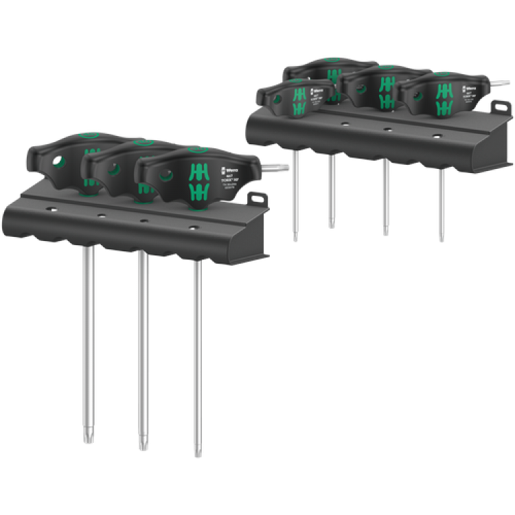 Набір викруток TORX® з поперечною ручкою, 467/7 TORX® HF Set 1, з фіксуючою функцією, 05023452001