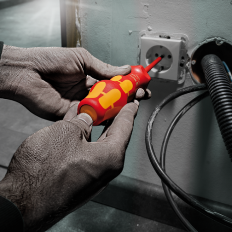 Ручка-тримач WERA 827 T i Kraftform Turbo VDE, 125мм, 05057481001