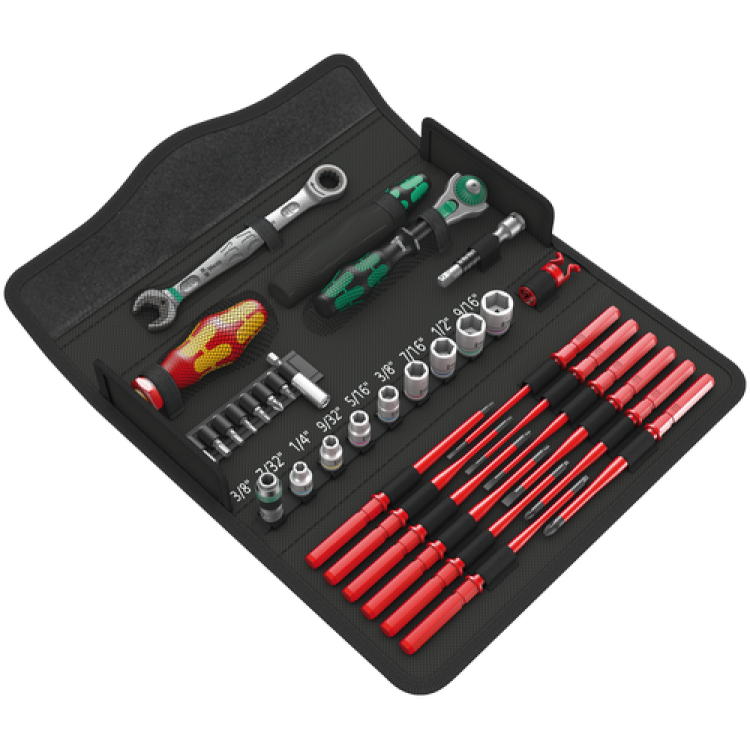 Набір сервісний WERA Kraftform Kompakt W Imperial 1, 05135871001