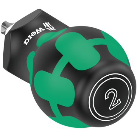 Викрутка хрестова для карбюраторів WERA, 355 PZ Stubby, PZ2×54мм, 05008854001