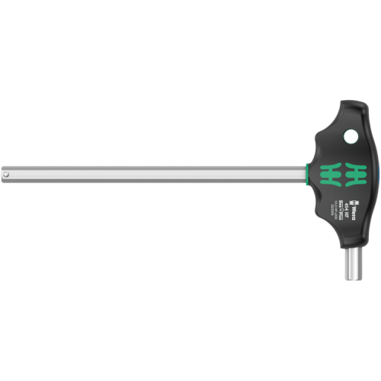 Шестигранна викрутка Wera з поперечною ручкою, Hex-Plus 454 HF, з фіксуючою функцією, 10×200мм, 05023355001