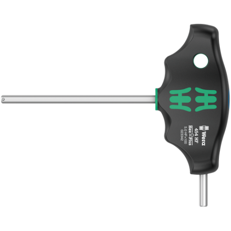 Шестигранна викрутка Wera з поперечною ручкою, Hex-Plus 454 HF, з фіксуючою функцією, 5×100мм, 05023342001