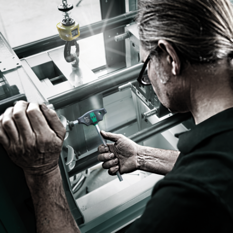 Шестигранна викрутка Wera з поперечною ручкою, Hex-Plus 454 HF, з фіксуючою функцією, 10×200мм, 05023355001