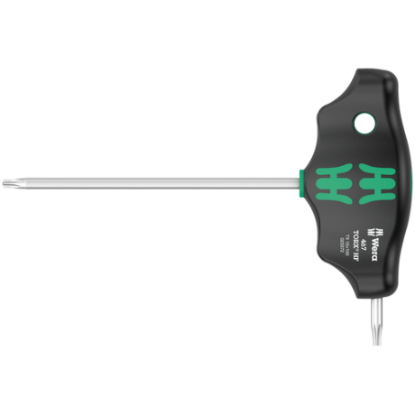 Шестигранна викрутка Wera з поперечною ручкою, 467 TORX® HF, з фіксуючою функцією, TX15×100мм, 05023372001