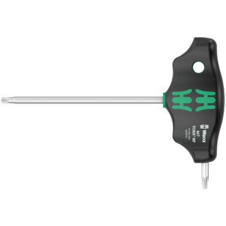 Шестигранна викрутка Wera з поперечною ручкою, 467 TORX® HF, з фіксуючою функцією, TX20×100мм, 05023373001