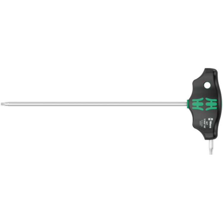 Шестигранна викрутка Wera з поперечною ручкою, 467 TORX® HF, з фіксуючою функцією, TX20×200мм, 05023374001
