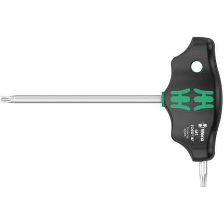 Шестигранна викрутка Wera з поперечною ручкою, 467 TORX® HF, з фіксуючою функцією, TX25×100мм, 05023375001