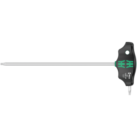 Шестигранна викрутка Wera з поперечною ручкою, 467 TORX® HF, з фіксуючою функцією, TX25×200мм, 05023376001