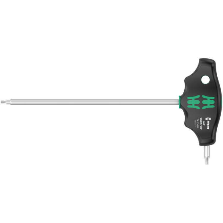 Шестигранна викрутка Wera з поперечною ручкою, 467 TORX® HF, з фіксуючою функцією, TX27×200мм, 05023377001