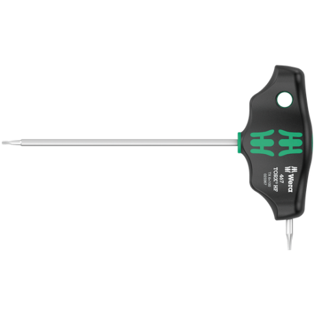 Шестигранна викрутка Wera з поперечною ручкою, 467 TORX® HF, з фіксуючою функцією, TX6×100мм, 05023367001