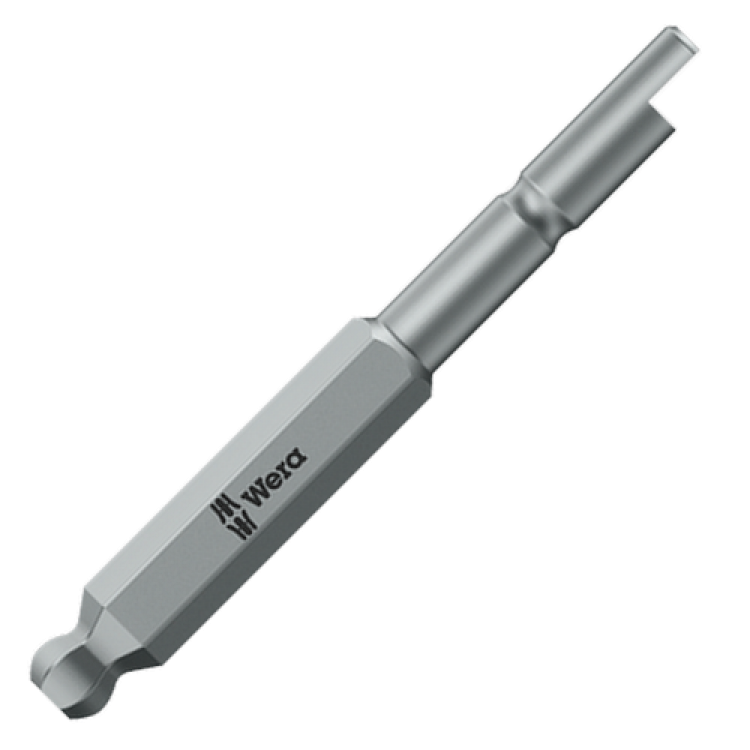 Біта WERA 842/9 C, з кульковим наконечником, 4,0x44мм, 05200498001