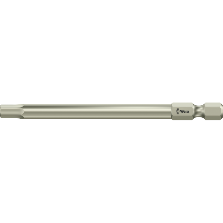 Біта WERA 3840/4 TS, нержавіюча сталь, 05071108001, 3/16"×89