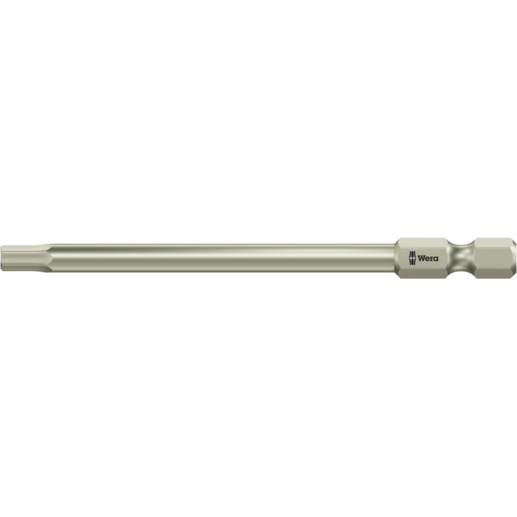 Біта WERA 3840/4 TS, нержавіюча сталь, 05071107001, 5/32"×89