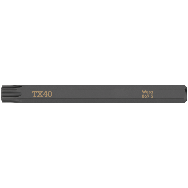Біта WERA 867 S для ударної викрутки-гайковерта 921, тип наконечника TORX® TX40×70, 05018170001
