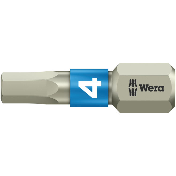 Біта WERA 3840/1 TS, нержавіюча сталь, 05071074001, 4.0×25