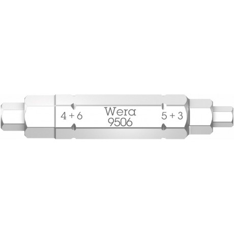 Біта WERA 9506 SB "4-в-1", HEX 3; 4; 5; 6 x 37мм, 05073201001