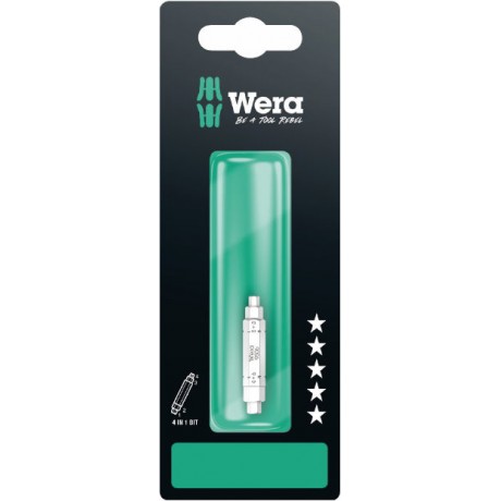 Біта WERA 9506 SB "4-в-1", HEX 3; 4; 5; 6 x 37мм, 05073201001