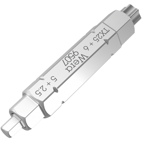 Біта WERA 9507 SB "4-в-1", HEX 2.5; 5; 6 x TX 25 x 37мм, 05073202001