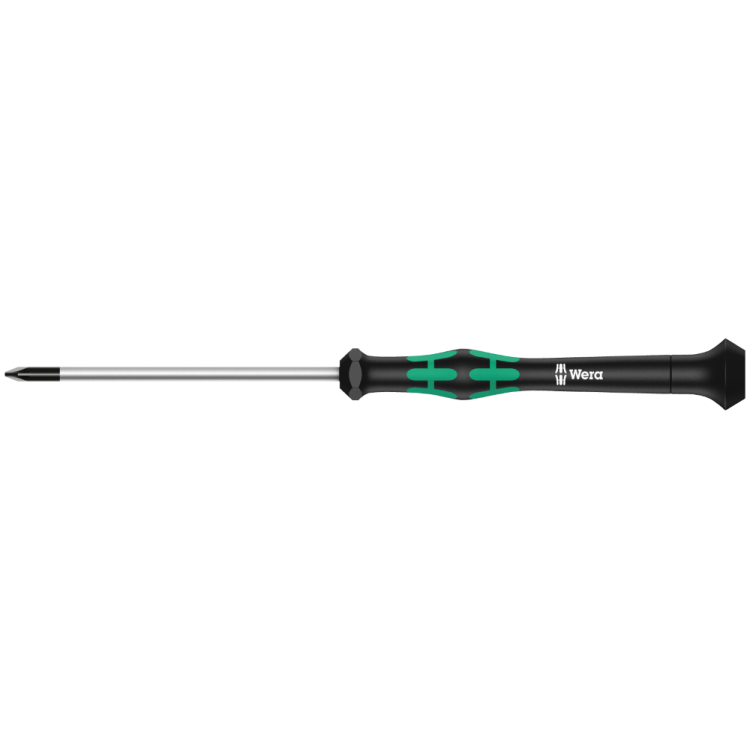 Викрутка Pozidriv для електронщиків WERA 2055 PZ, 05118032001, PZ1×80мм