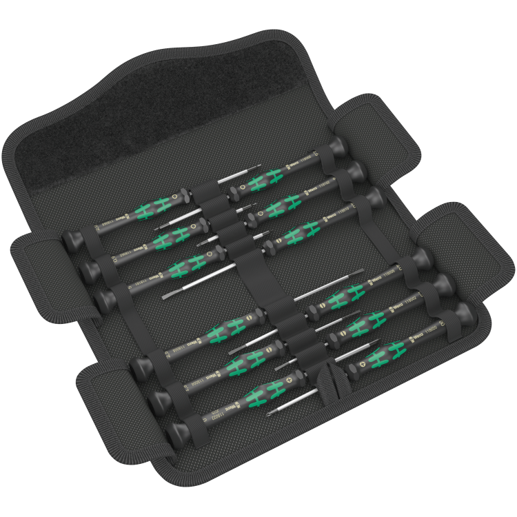 Набір викруток для електронників WERA Kraftform Micro 12 Universal 1, 05073675001