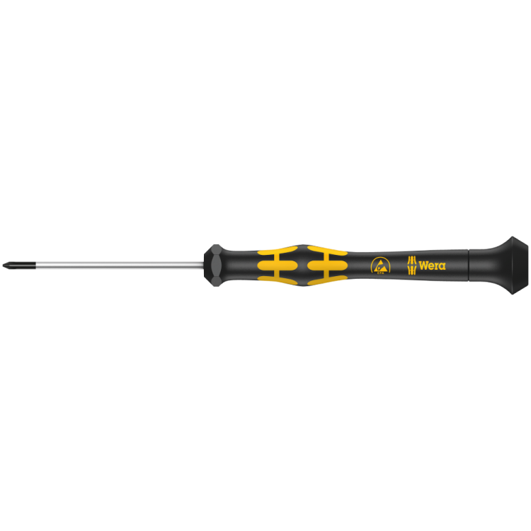 Викрутка хрестова Kraftform Micro 1550 PH, 05030117001, PH 000x40мм