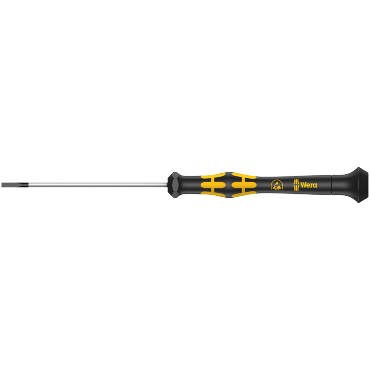 Викрутка шліцева Kraftform Micro 1578 A, 05030105001, 0.50x3.0x80мм