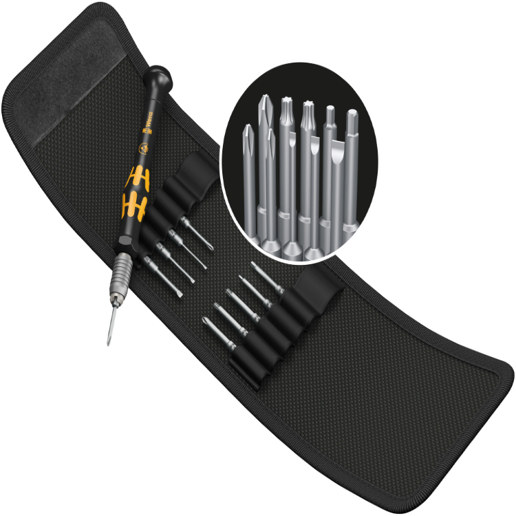 Набір Wera Kraftform Kompakt Micro 11 ESD 1, 05073670001