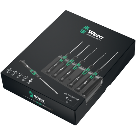 Набір викруток для електронників WERA TORX® BO 2067/6, 05118154001