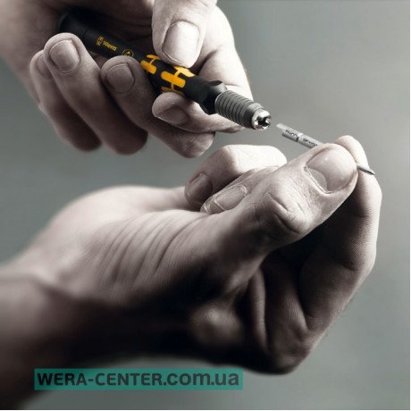 Регульована динамометрична викрутка з швидкозажимним патроном, Wera Kraftform Micro 1430 ESD (0.02-0.06 Нм), 05074802001