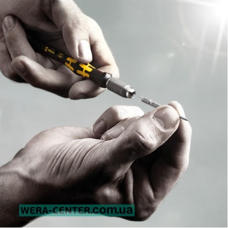 Регульована динамометрична викрутка з швидкозажимним патроном, Wera Kraftform Micro 1430 ESD (0.02-0.06 Нм), 05074802001