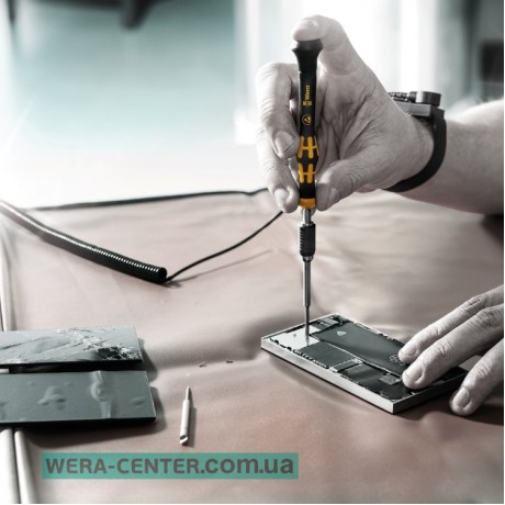 Регульована динамометрична викрутка з швидкозажимним патроном, Wera Kraftform Micro 1430 ESD (0.02-0.06 Нм), 05074802001