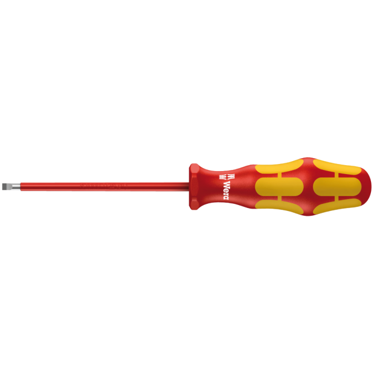 Викрутка ізольована шліцева, Kraftform Plus Wera 160 i , 05006116001, 0.8×4.0×150мм