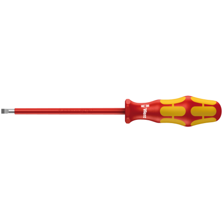 Викрутка ізольована шліцева, Kraftform Plus Wera 160 i , 05006120001, 1.0×5.5×125мм