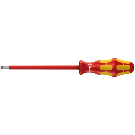 Викрутка ізольована шліцева, Kraftform Plus Wera 160 i , 05006125001, 1.2×6.5×150мм