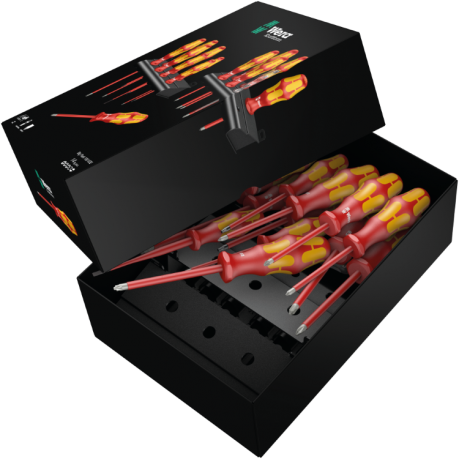 Набір викруток WERA KRAFTFORM BIG PACK 100 VDE, 05105631001